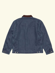 Nudie Jeans Blake Zip Jacket Canvas Blue