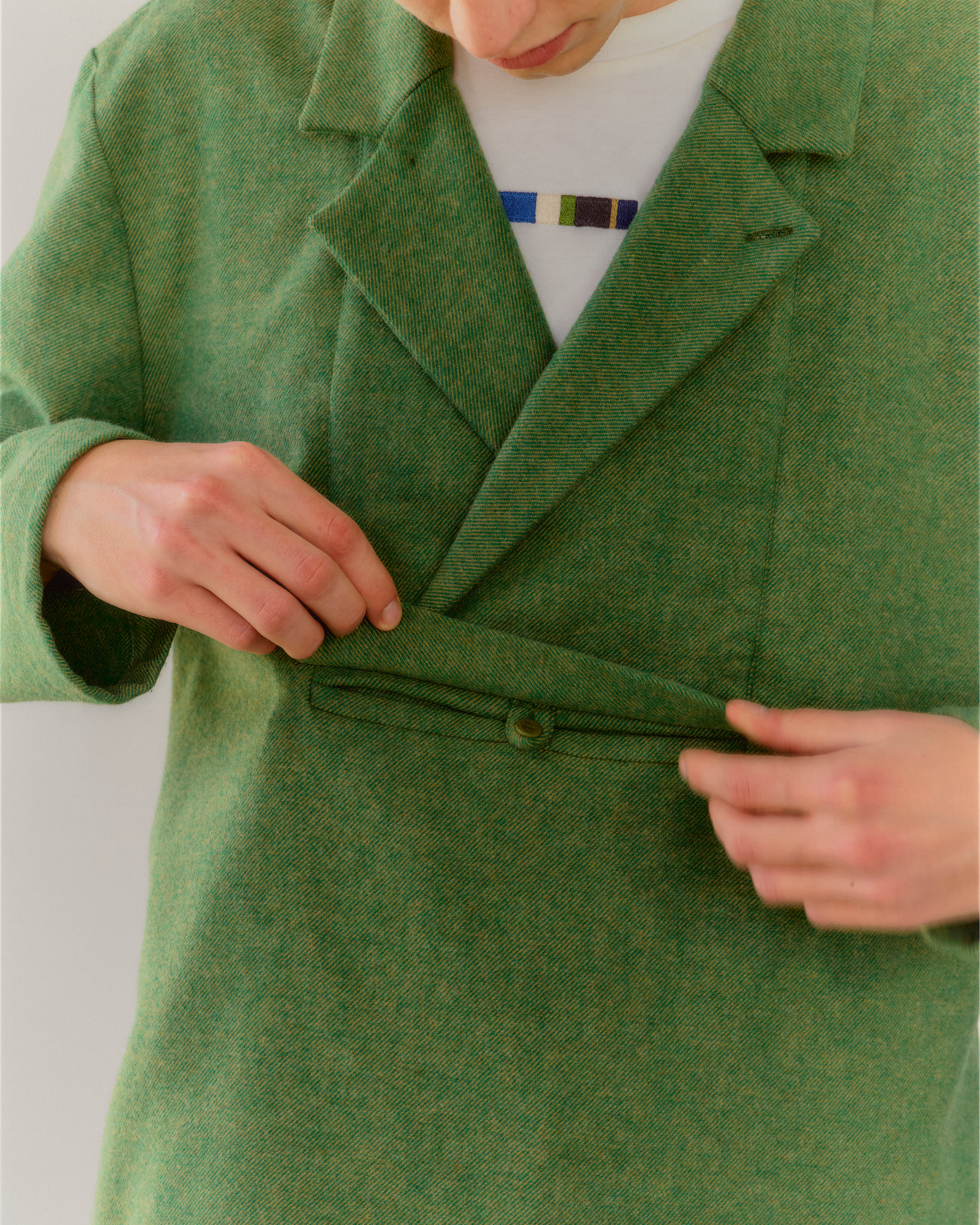 VIBE VIBE anorak overshirt - Grøn