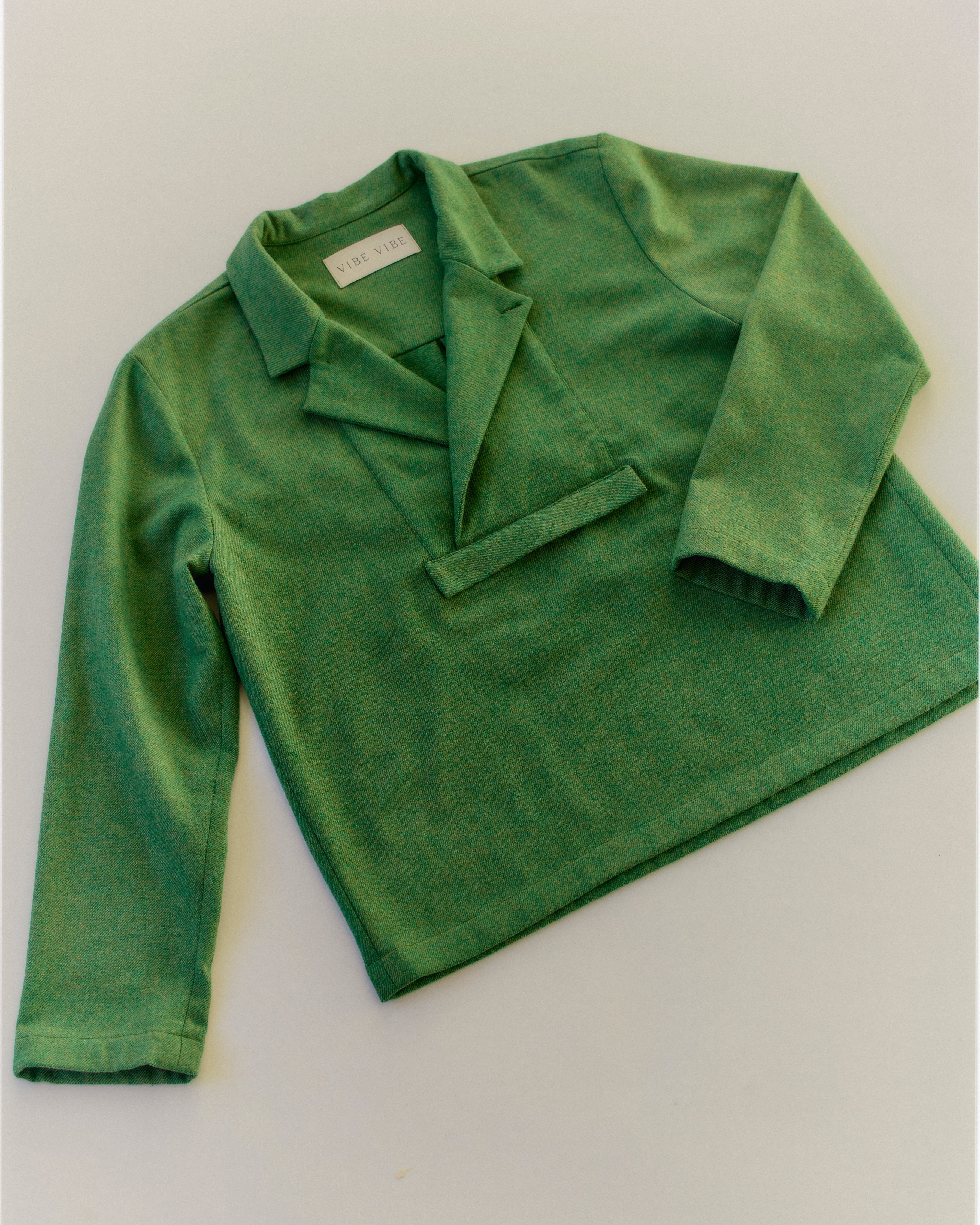 VIBE VIBE anorak overshirt - Grøn