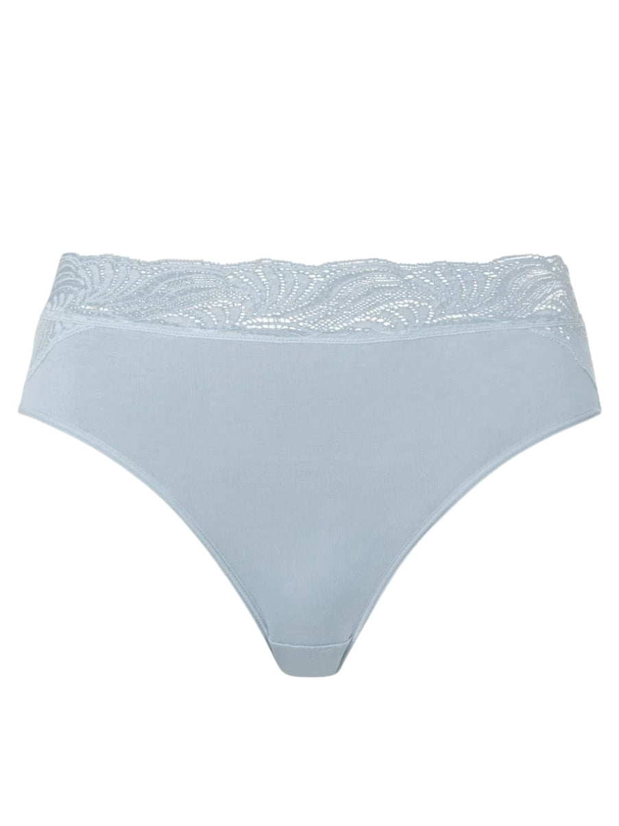 Hanro Cotton Delight Midi Briefs sea breeze