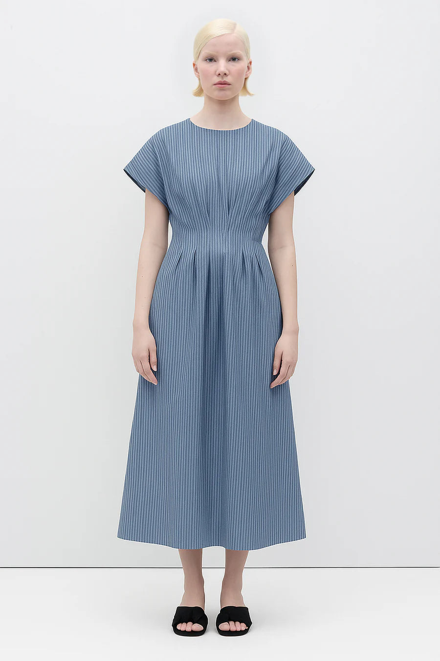 Rita Row - Sybille Dress - Blue Stripes