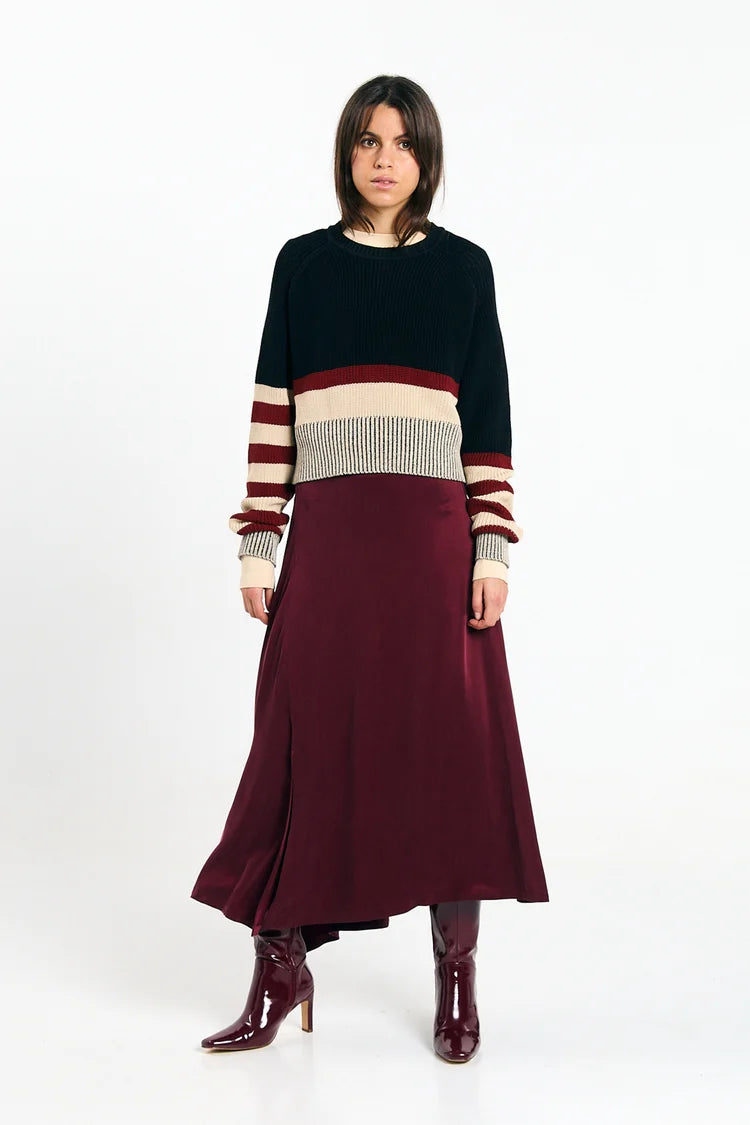 Suite13Lab Nelas Jumper Stripes Black