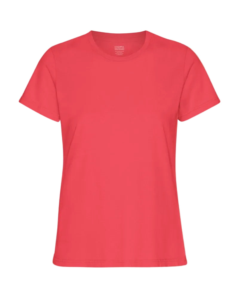 Colorful Standard Light Organic Tee Red Tangerine