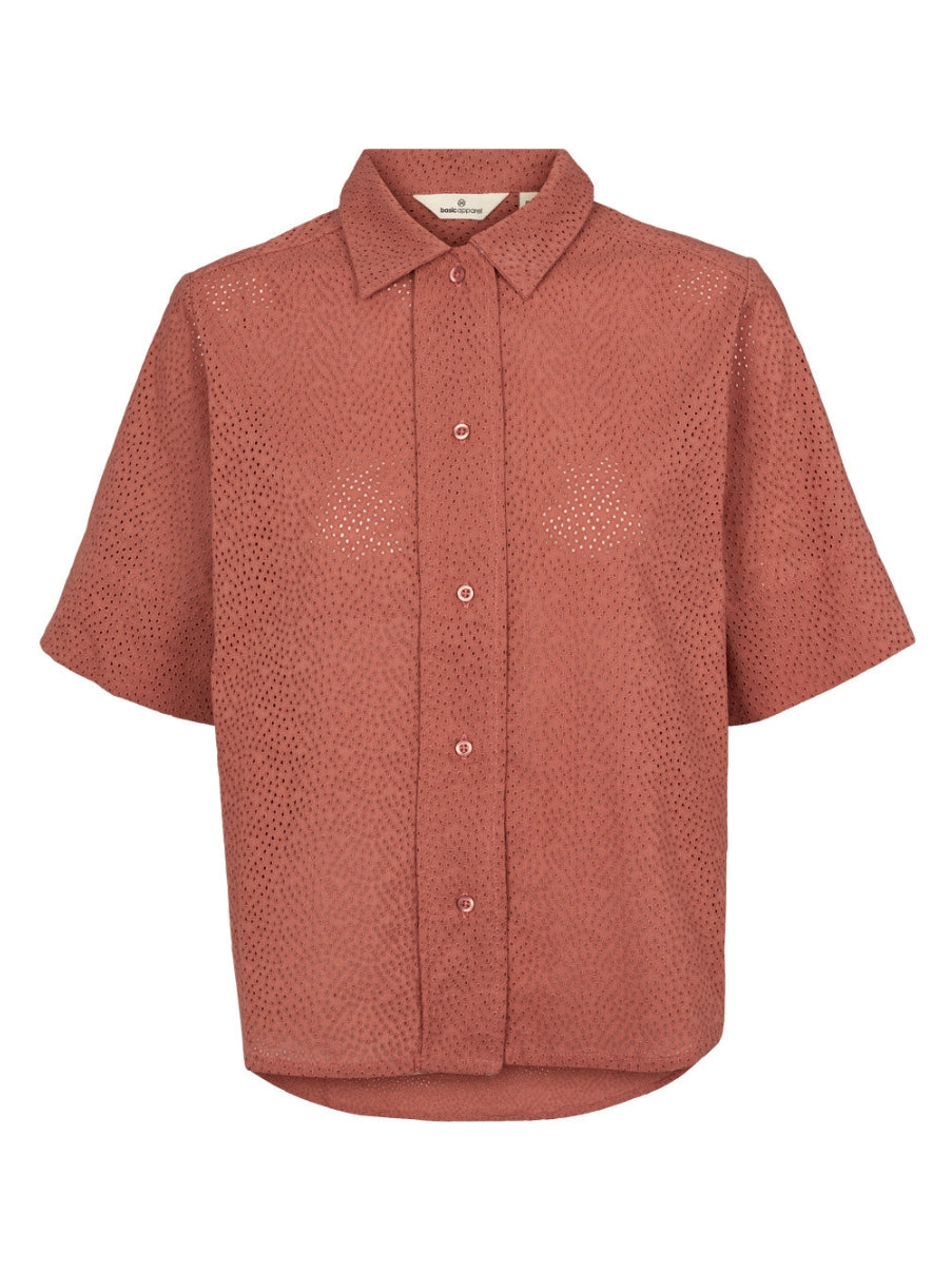 Basic Apparel  Lotus SS Shirt Cedar Wood