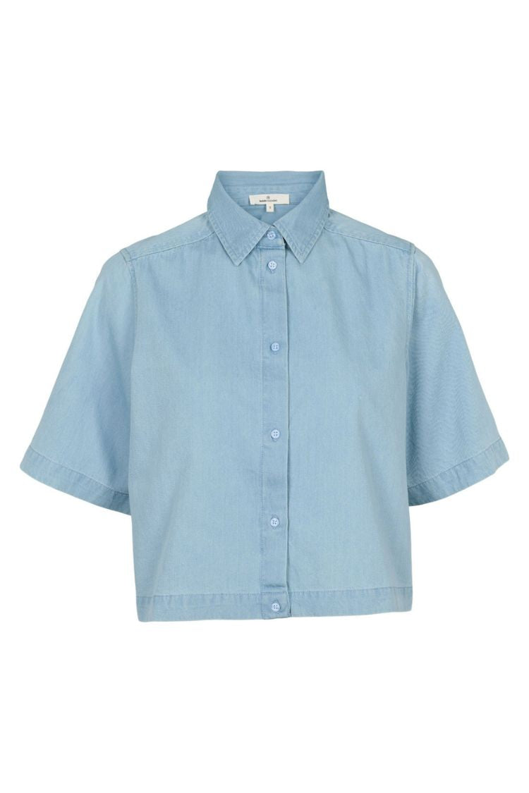 Basic Apparel Cody SS Shirt - Light Wash