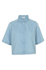 Basic Apparel Cody SS Shirt - Light Wash