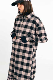 Suite13Lab Seia Overshirt Check Black