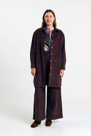 Suite13Lab Seia Overshirt Cord Brown