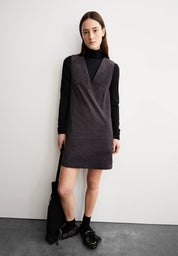 Armedangels - Pinaafo Corduroy Dress - Dark Steel