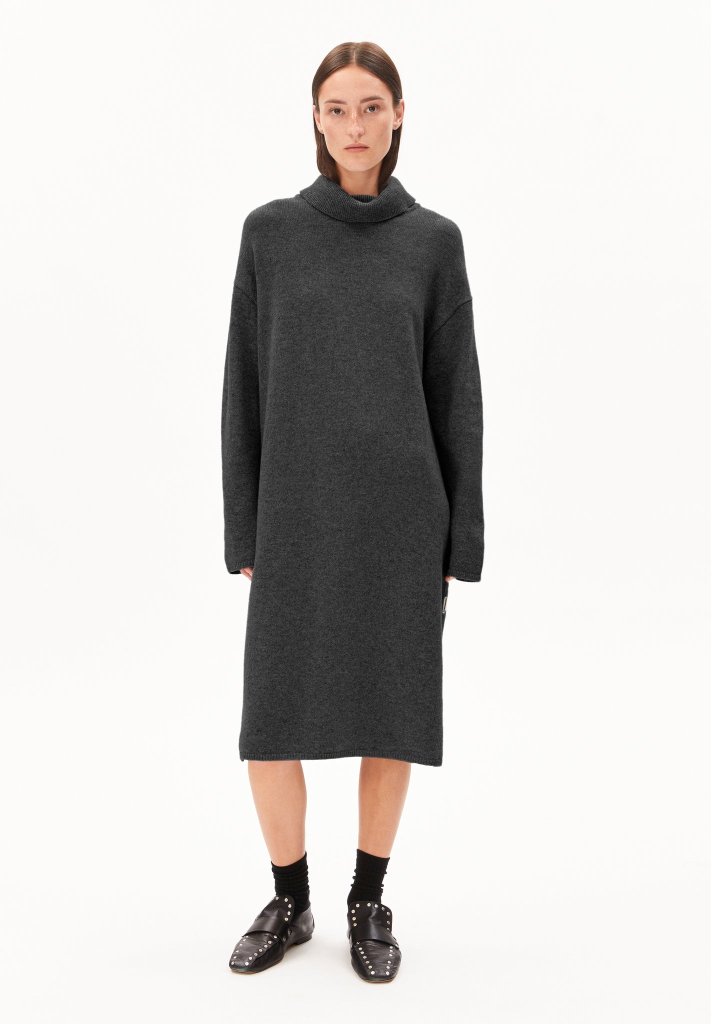 Armed Angels - Aradiaa Knit Dress - Steel Melange