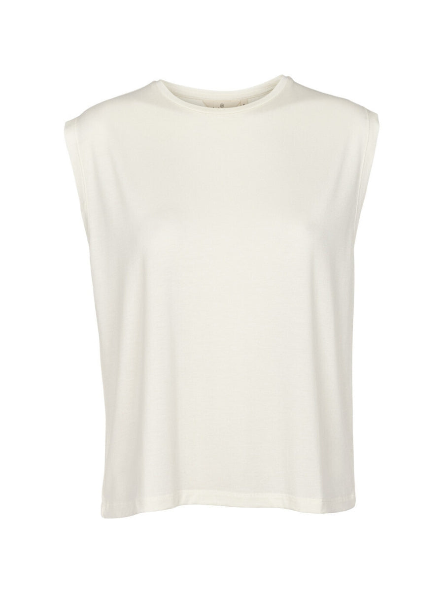 Basic Apparel Jolanda Tank Off White