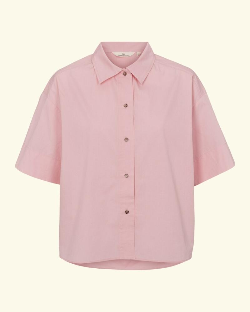 Basic Apparel Vilde SS Shirt GOTS Pink Nectar