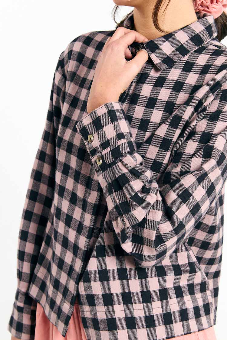 Suite13Lab Vila Shirt Check Black