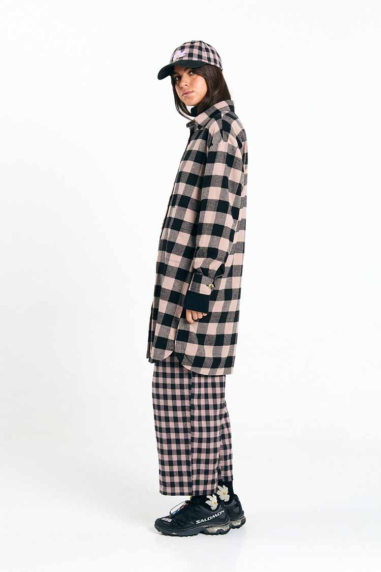 Suite13Lab Seia Overshirt Check Black