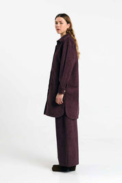 Suite13Lab Seia Overshirt Cord Brown