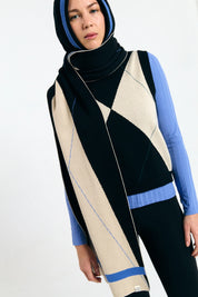 Suite13Lab Relvas vest Argyle black