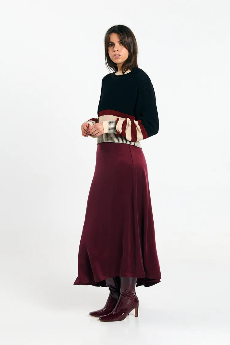 Suite13Lab Nelas Jumper Stripes Black