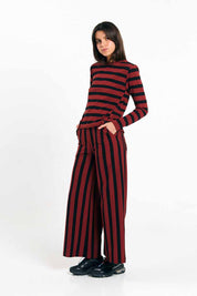 suite13Lab Palau Pants Stripes Brick