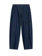 Serendipity - Barrel Pants - Dark Denim