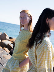 Serendipity - Twig Short Sleeve - Dried Lemon