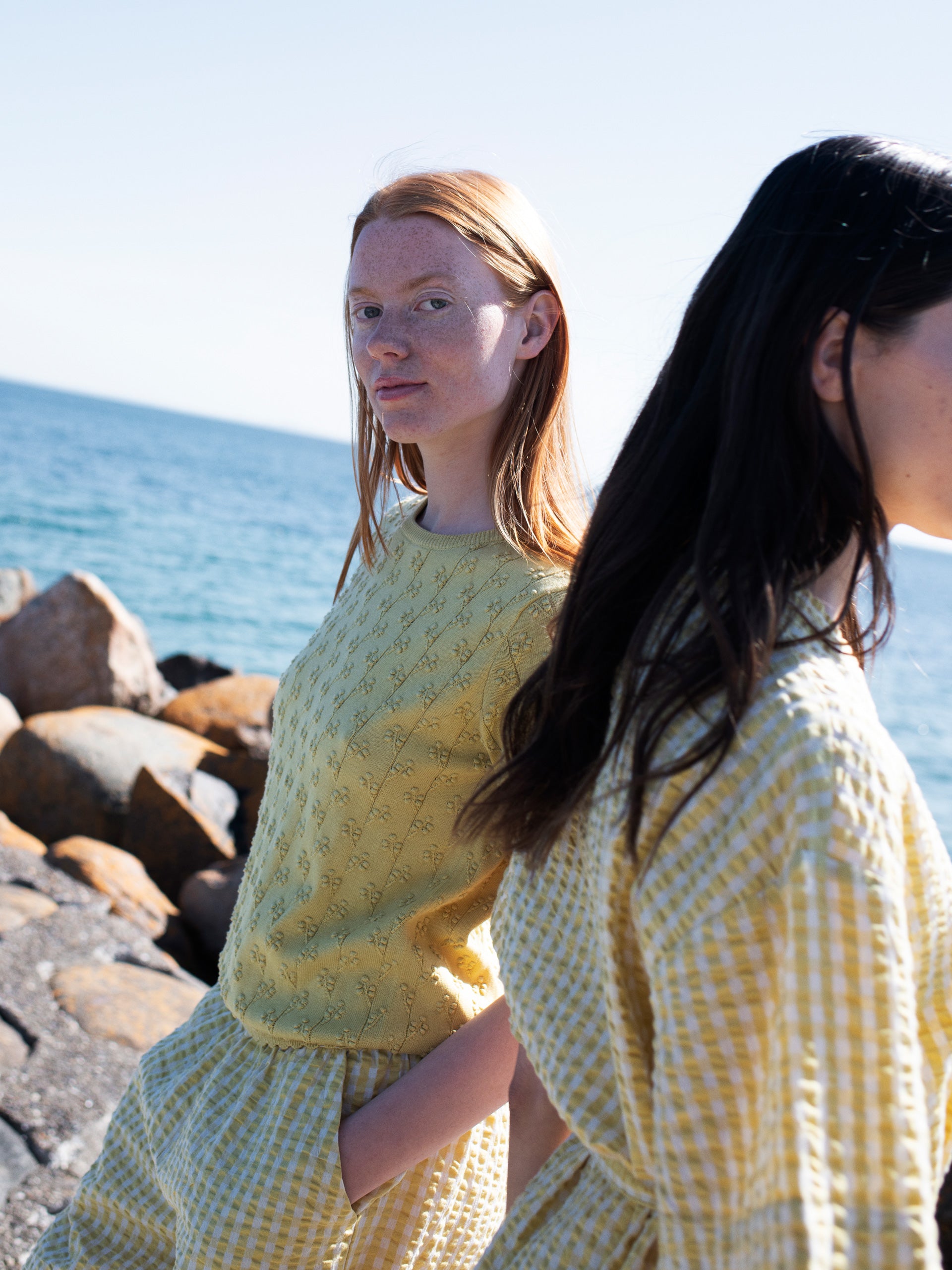 Serendipity - Twig Short Sleeve - Dried Lemon