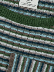 Serendipity Ribstrik Bluse Myrtle Stripe