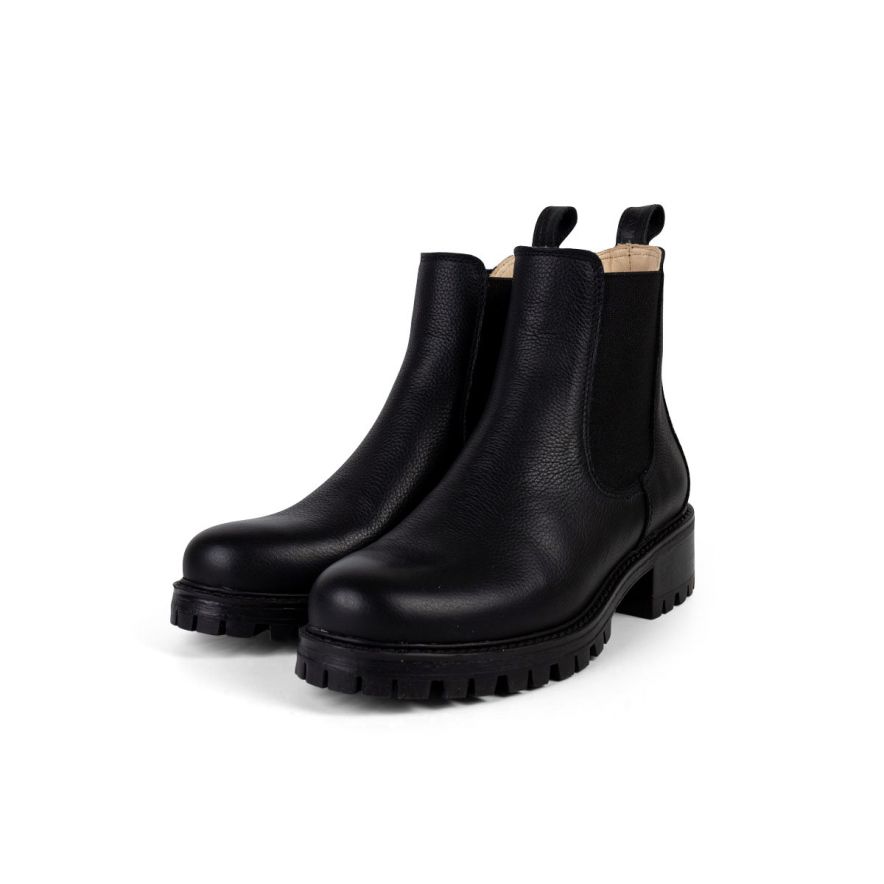 Kavat - Chelsea Boots - Læder Støvler - Moda EP Black