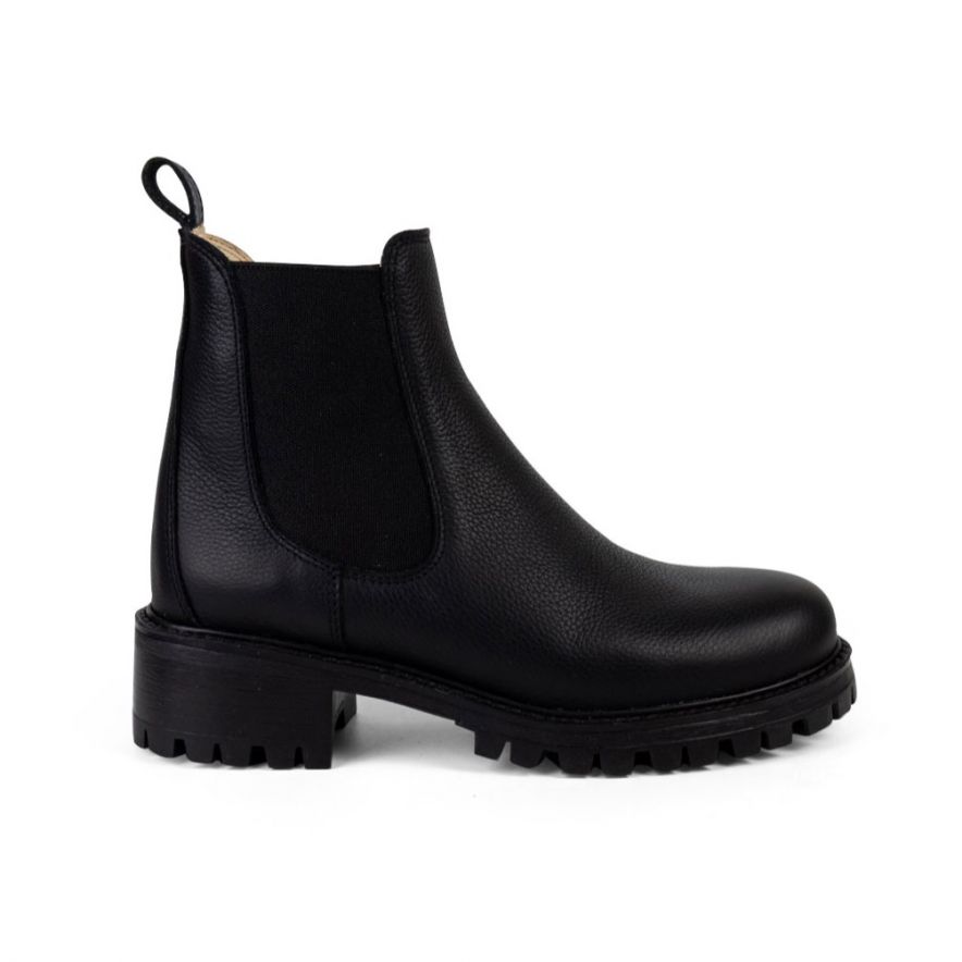 Kavat - Chelsea Boots - Læder Støvler - Moda EP Black