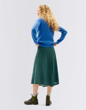 Thinking Mu - Uld Sweater - BLUE HERA KNITTED SWEATER