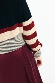Suite13Lab Nelas Jumper Stripes Black