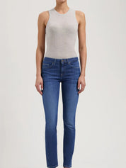 Mud Jeans Faye Low Slim - Stone Indigo