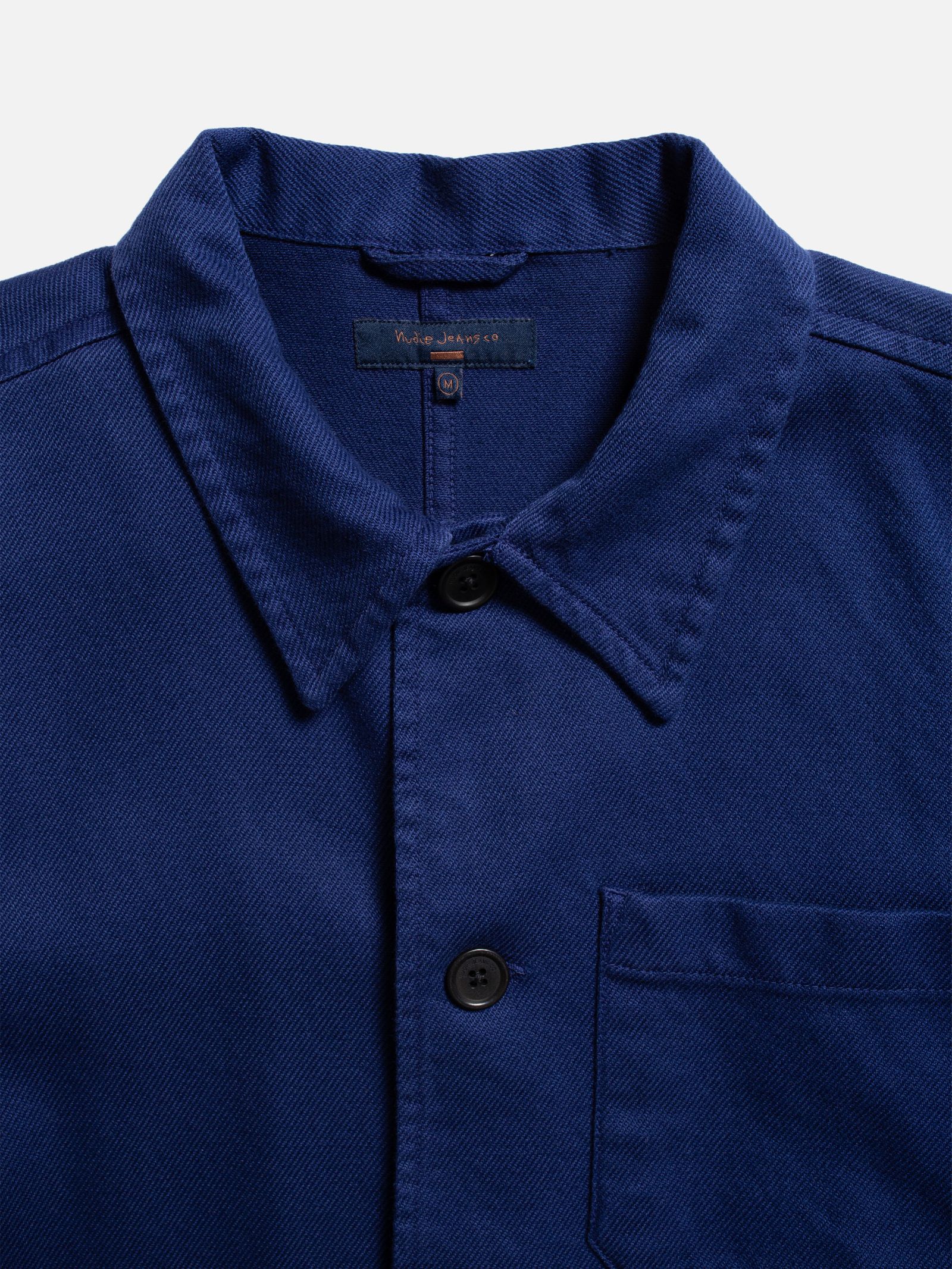 Nudie Jeans Barney Worker Jacket Mid Blue