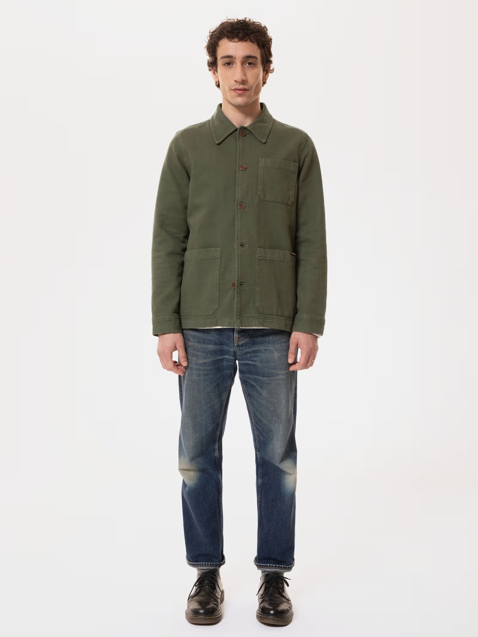 Barney Worker Jacket Olive