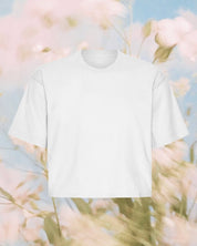 Colorful Standard Organic Boxy Crop Tee Optical White