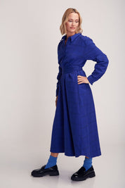 Suite13lab OFRE DRESS check blue