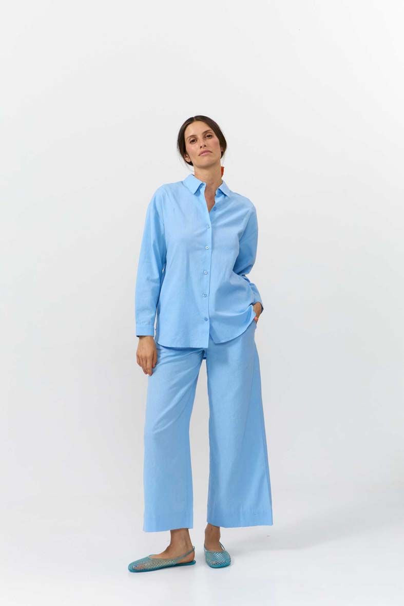Suie13Lab TER SHIRT LIGHT BLUE