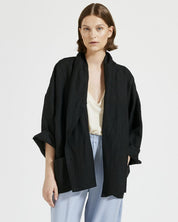 Maska Vira - Kimono wrap linen jacket