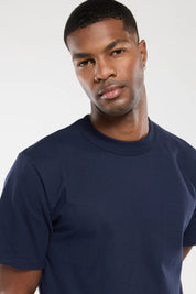 Armor Lux - Plain T-shirt - organic cotton - Navire - Navy