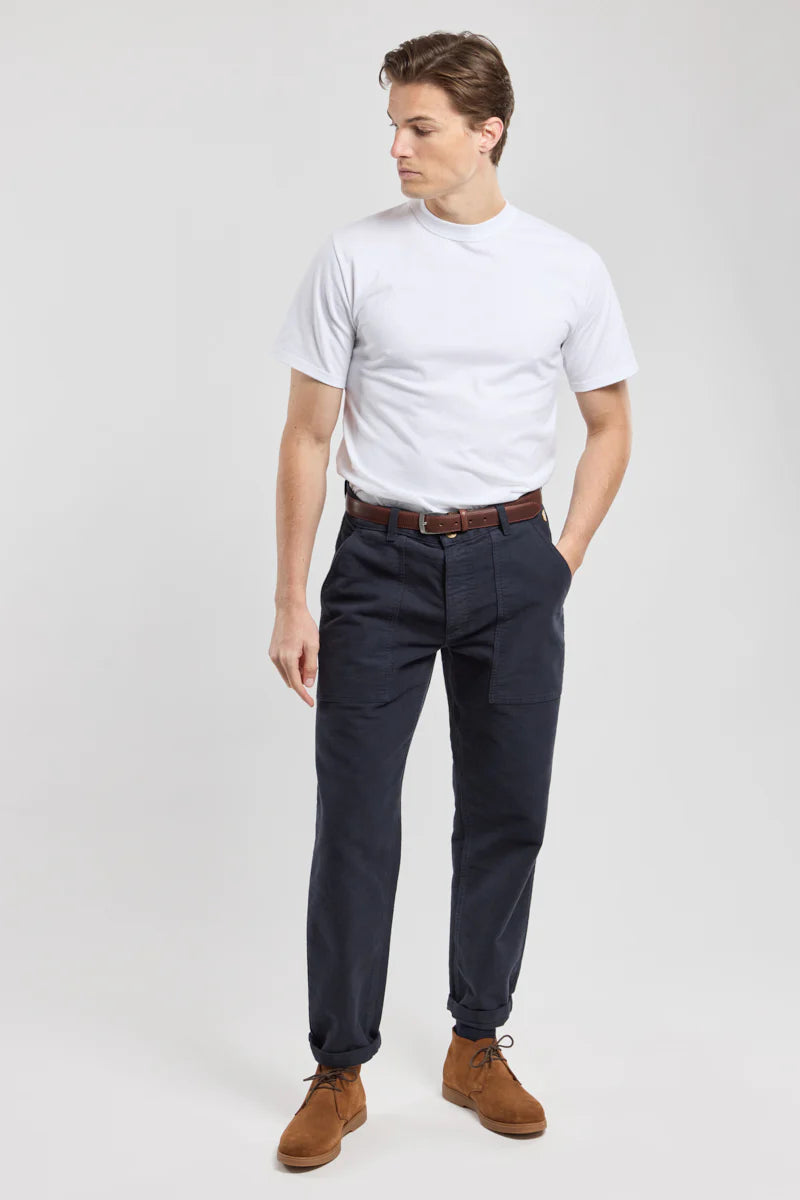 Armor Lux - Fisherman's trousers - cotton - Rich Navy