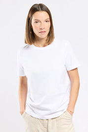 Armor Lux - T-shirt - thick cotton from organic farming - Blanc