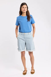 Armor Lux - T-shirt - thick cotton from organic farming - Fédéral Blue