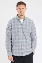 Armor Lux - Straight cut shirt - cotton and linen