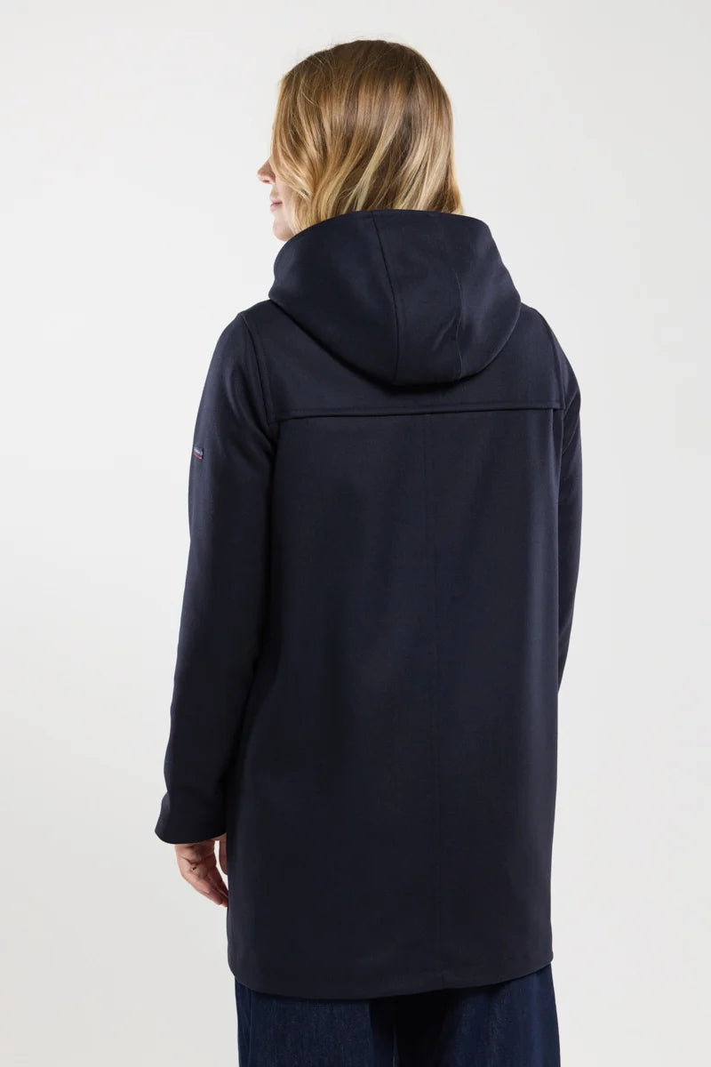 Armor Lux Concarneau Duffle Coat  wool blend - Navy