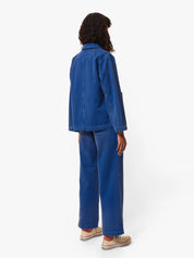 Nudie Jeans Wendy Herringbone Pants Blue