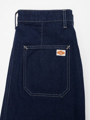 Nudie Jeans Boel Painter Denim Skirt Dark Blue