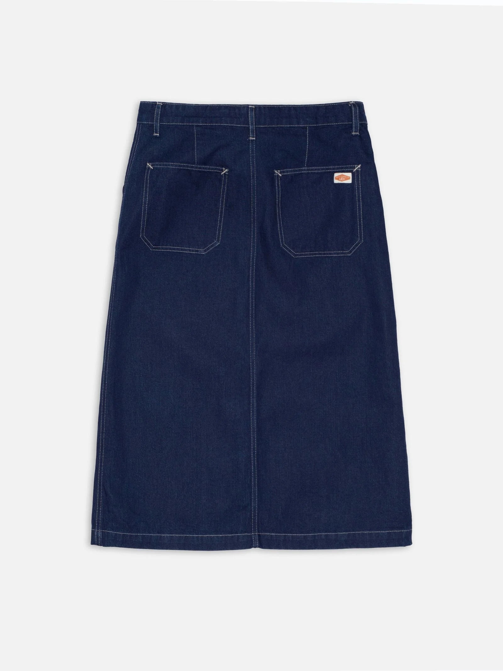Nudie Jeans Boel Painter Denim Skirt Dark Blue