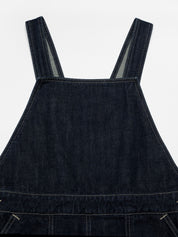 Nudie Jeans Malwa Workwear Denim Dress Dark Blue