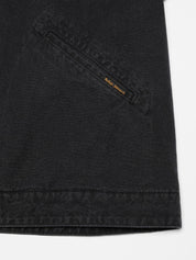 Nudie Jeans Blake Zip Jacket Duck Canvas Black