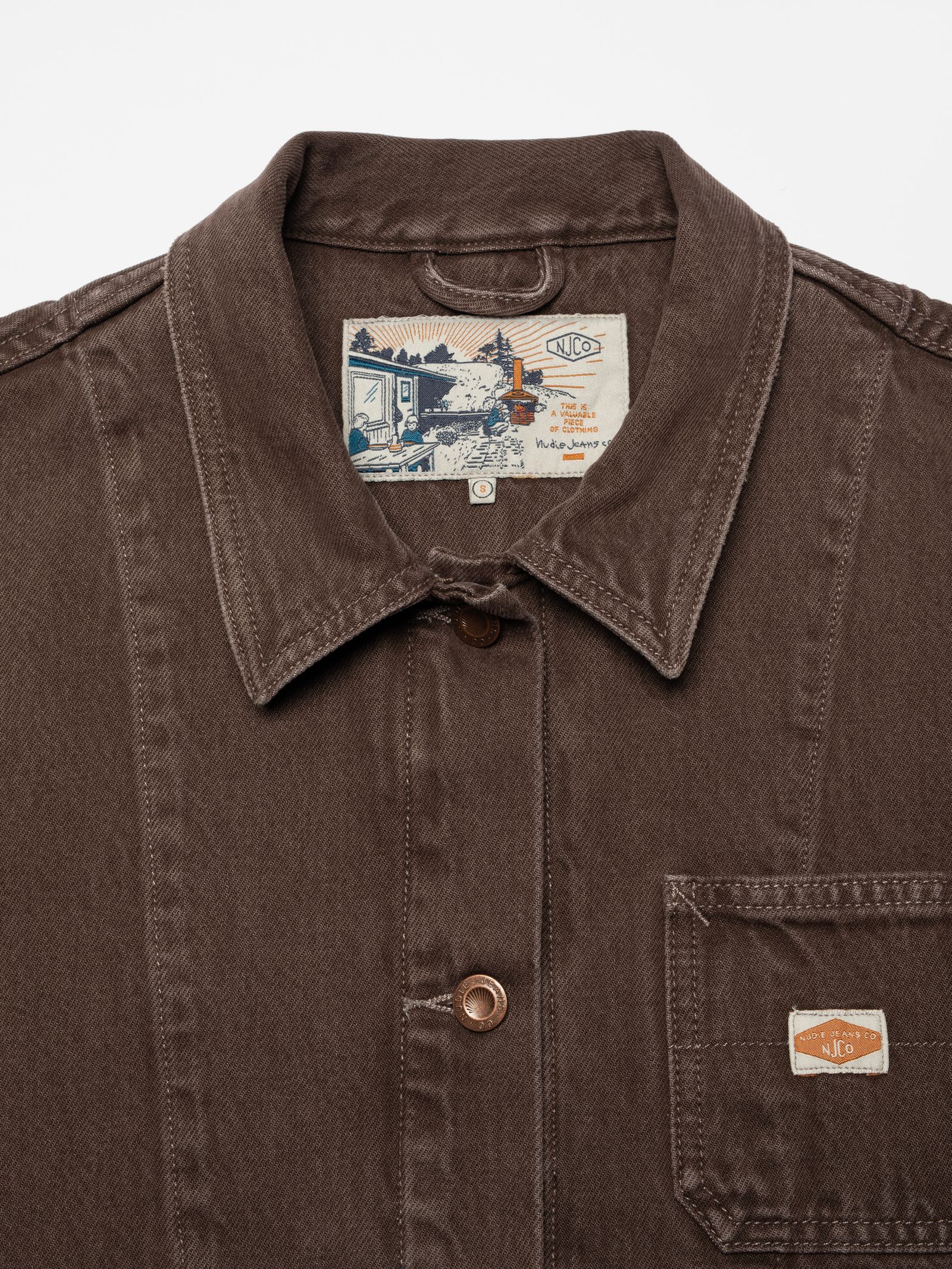 Nudie Jeans - Ada Workwear Jacket - Espresso