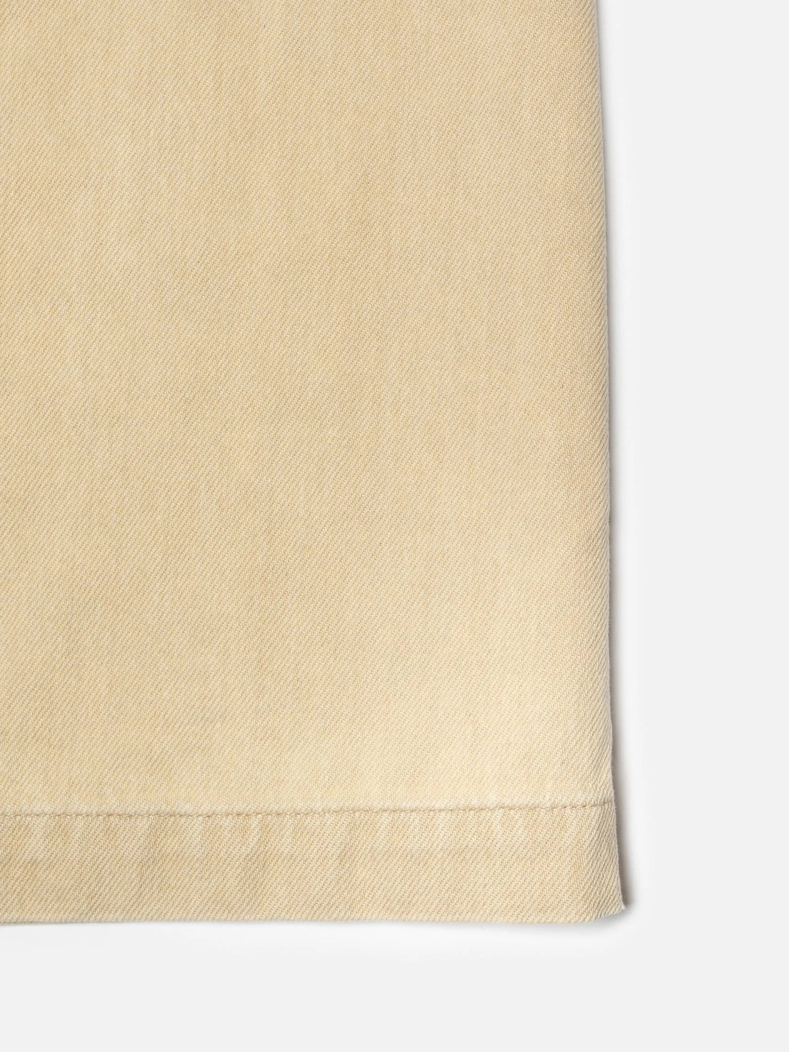 Nudie Jeans - Irma Skirt Herringbone - Denim - Pale Yellow